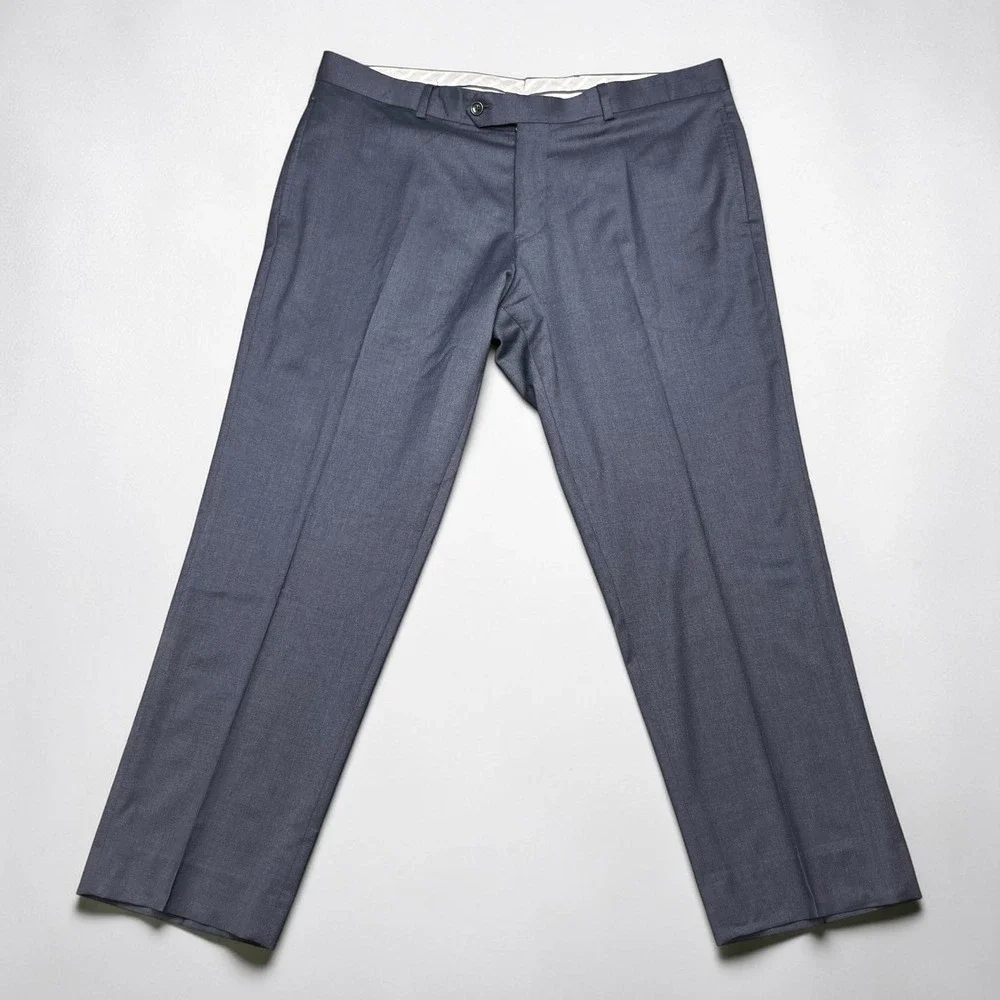 Brooks‎ Brothers 1818 Classic Navy Reda Wool Dress Pants Mens 36x30 Fits 38x27